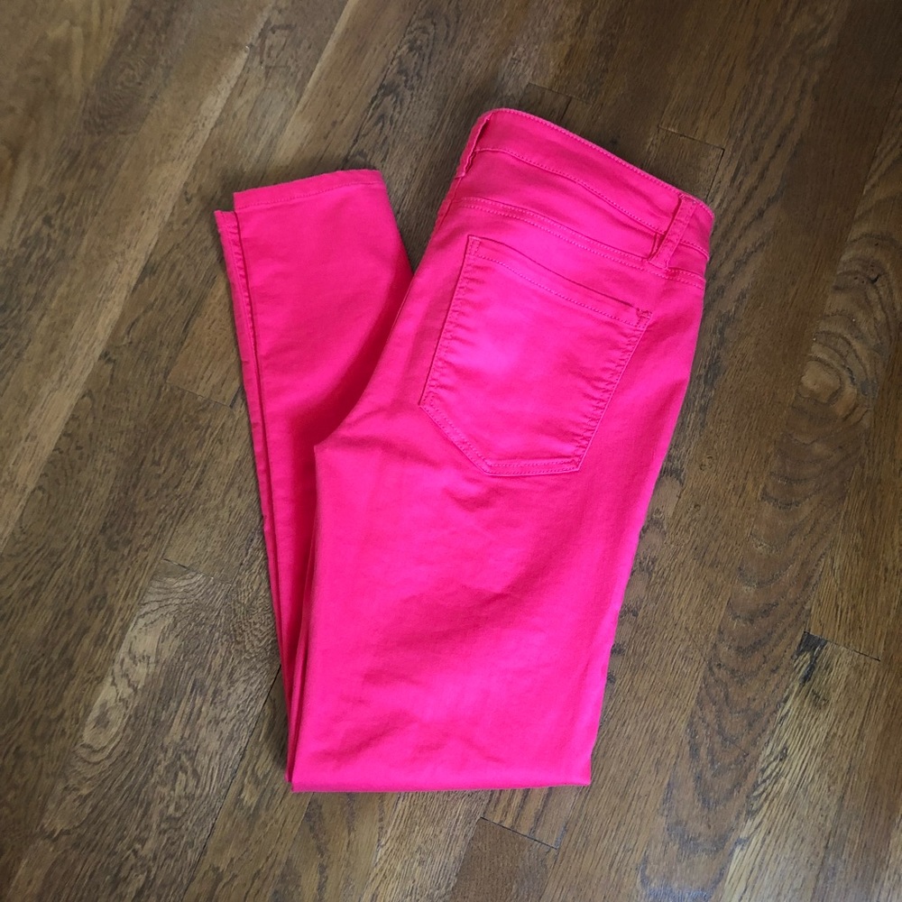Dark Pink jeans
